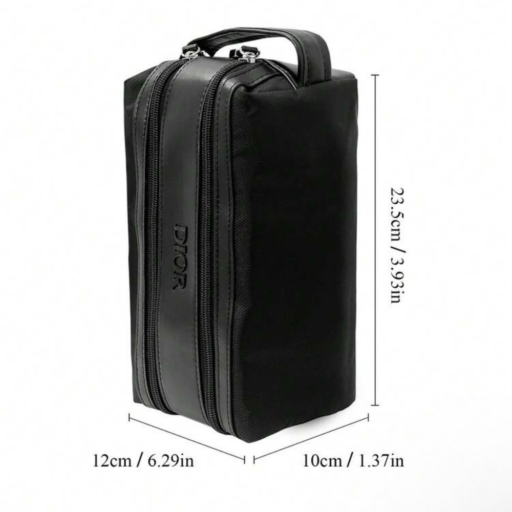 Dior Black Toiletry Bag for Men - Picture 3 of 3
